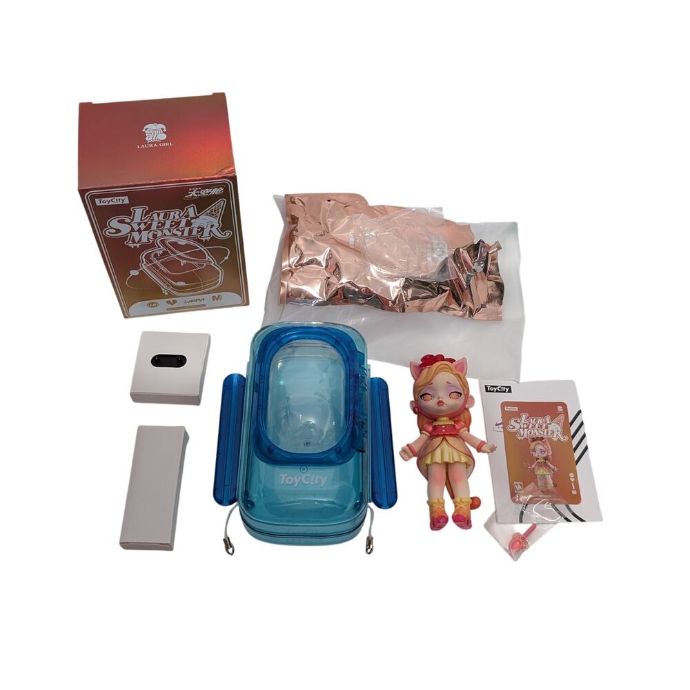 Laura Sweet Monster Space Capsule - Scarlet Shaved Ice Demon Confirmed Blind Box